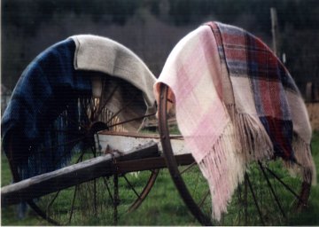 an array of throws with the rose throw the lightest of weaves